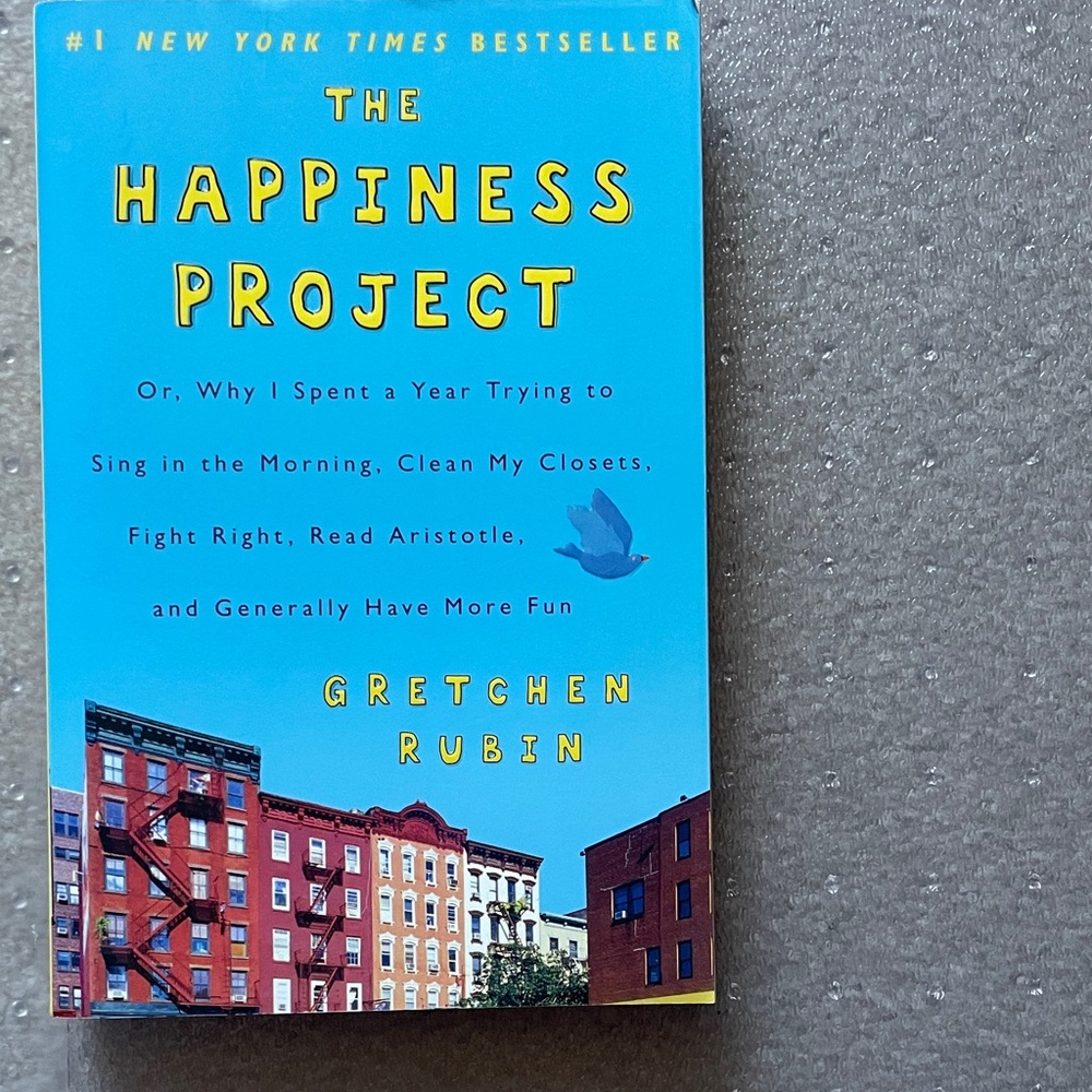 's 'The Happiness Project' Book - Blue Cover